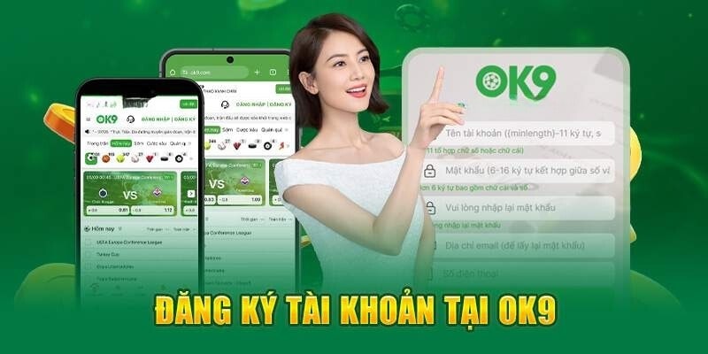 Đăng ký tài khoản OK9